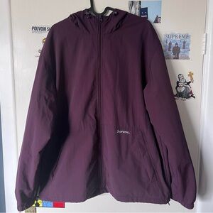 Supreme Dark Purple Nylon Jacket